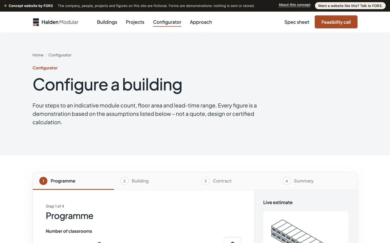 Halden Modular – desktop