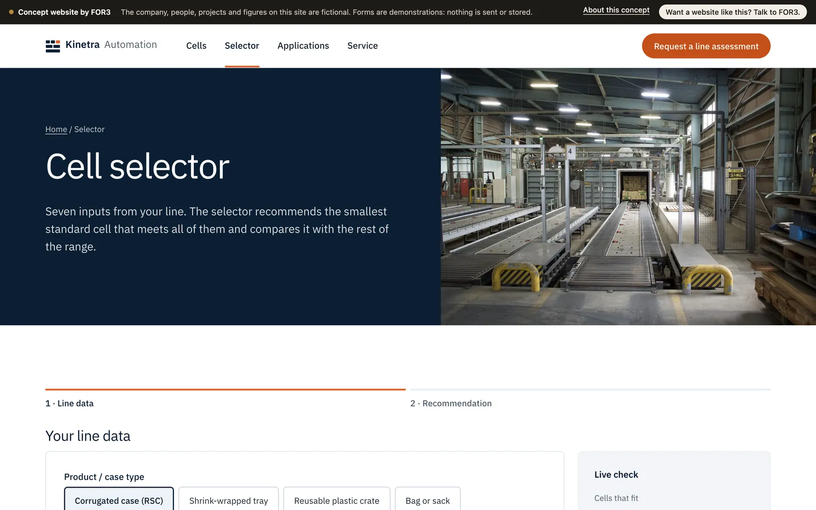 Kinetra Automation – desktop