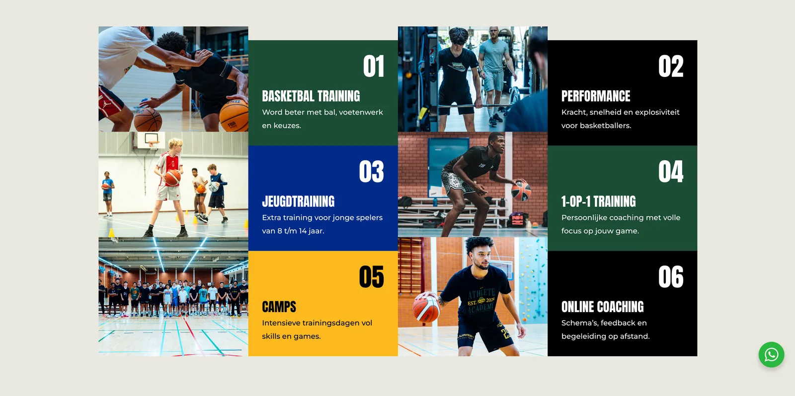 Website Athlete Academy