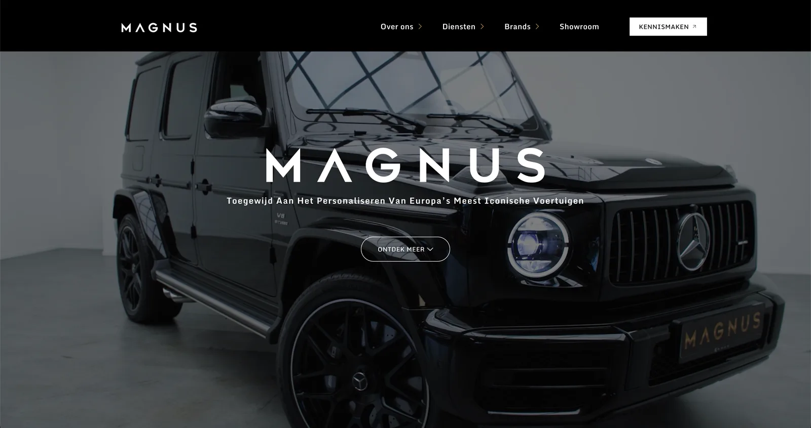Website Magnus Cars