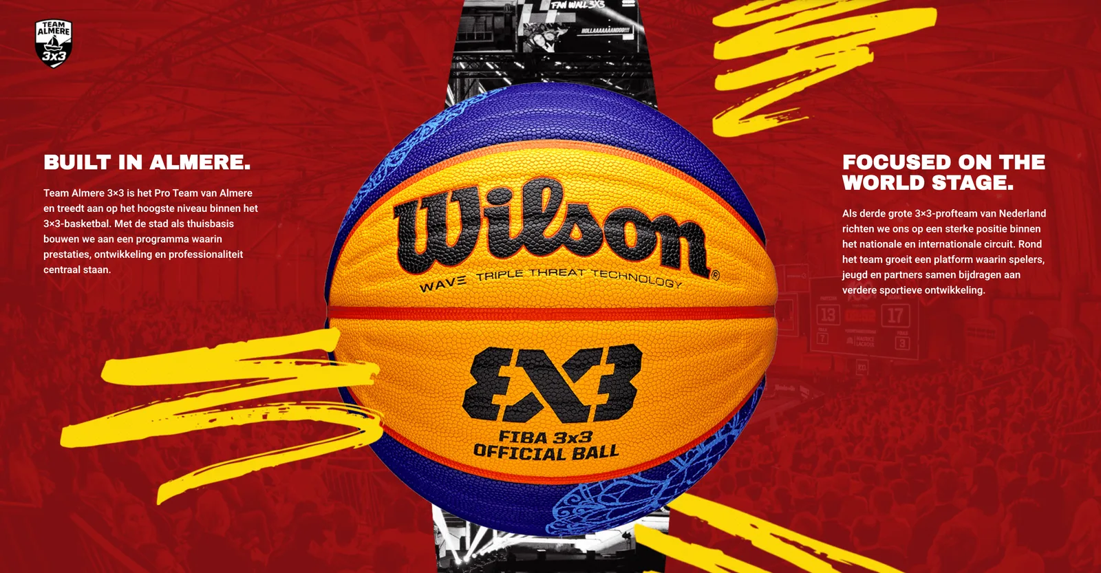 Website Team Almere 3x3