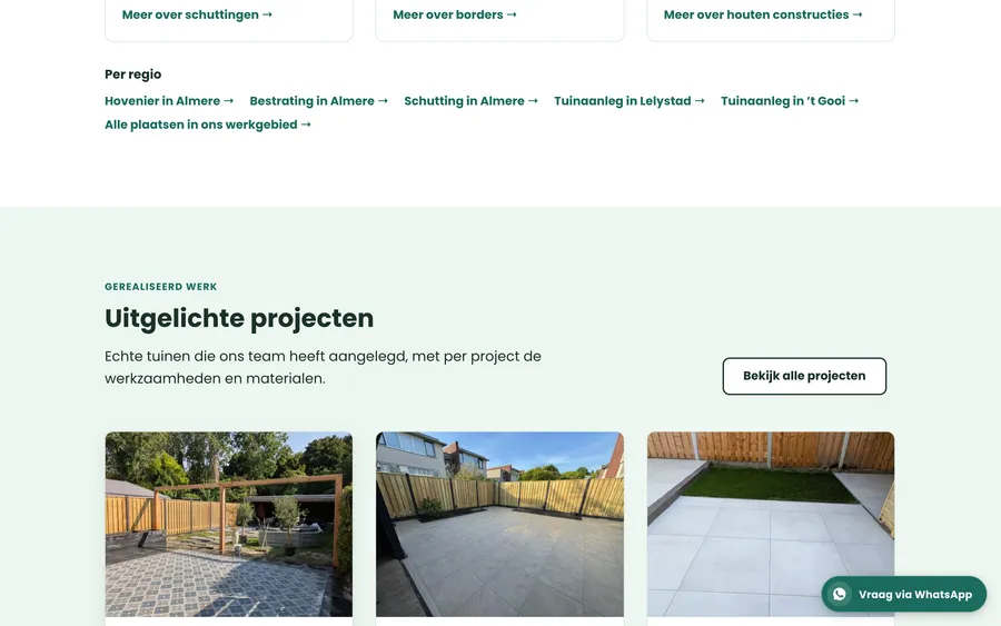 Team Tuin Totaal – aus dem projekt