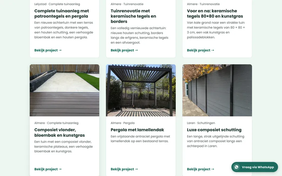 Team Tuin Totaal – aus dem projekt